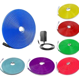 NEON FLEX 12V X5 METROS TODOS LOS COLORES