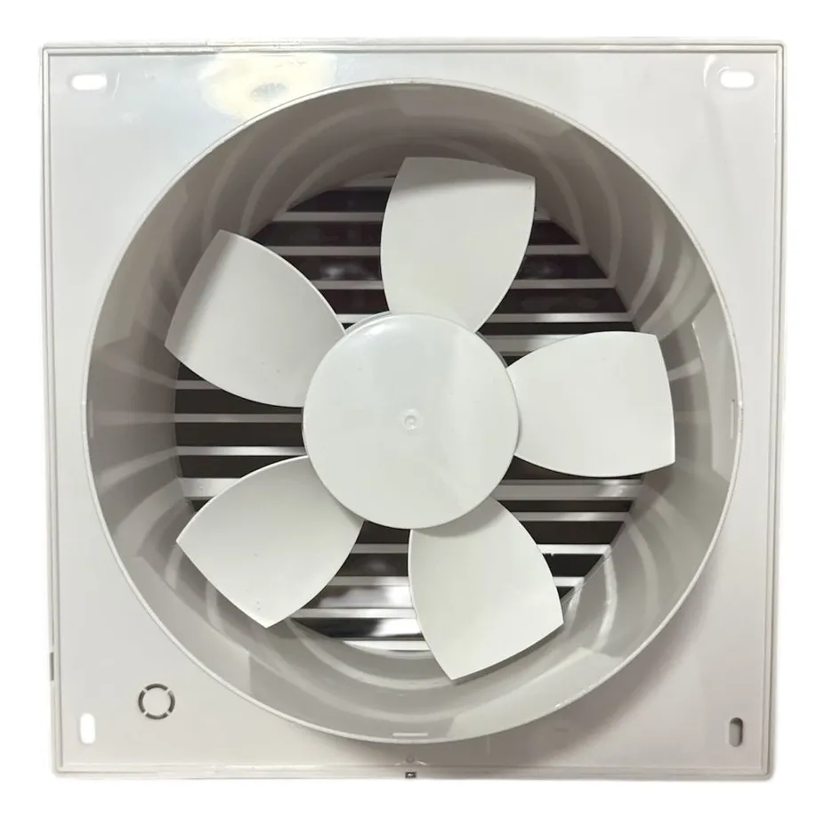 Extractor De Aire Para Baño O Cocina 8 Pulgadas Con Rejilla Blanco - Image 2
