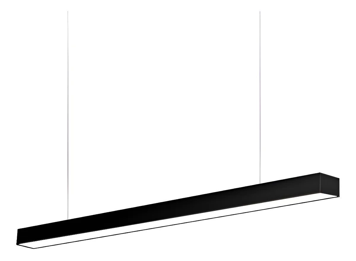 Lampara Lineal De Techo Colgante Color Cálido Neutro