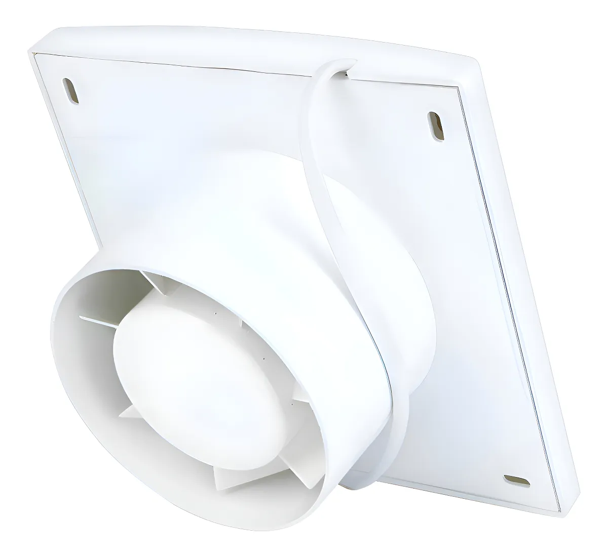 EXTRACTOR 4" CON REJILLA BLANCO - Image 3