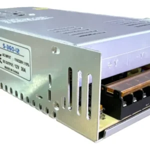 Fuente De Poder Metálica 12v 40 Amp Adaptador Para Cinta Led