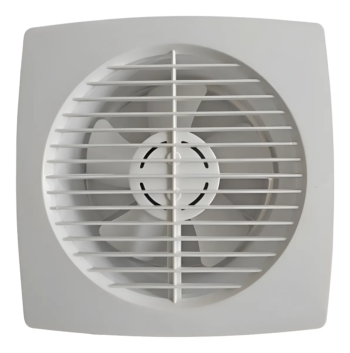 Extractor De Aire Para Baño O Cocina 8 Pulgadas Con Rejilla Blanco