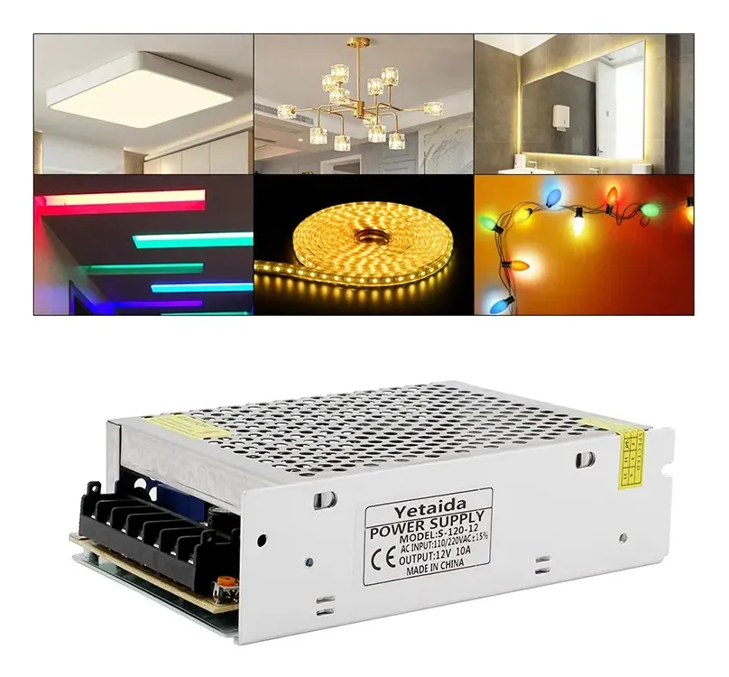 Fuente De Poder 12v Metalica 50 Amperios Conmutada