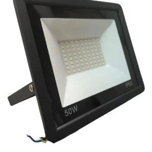 Reflector Led 50w Bajo Consumo - Ultrabrillante. Negro Blanco Frío