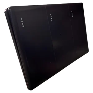 INTERRUPTOR TRIPLE LINEA URBANO NEGRO