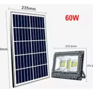 REFLECTOR SOLAR 60W LUZ BLANCA