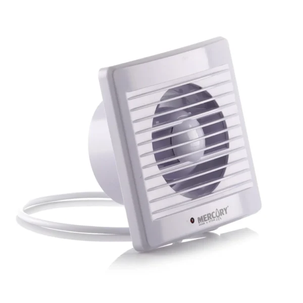 EXTRACTOR 4" CON REJILLA BLANCO