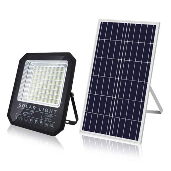 REFLECTOR SOLAR 300W LUZ BLANCA