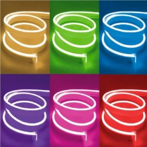 Neon x5 metros + control+ adaptador RGB