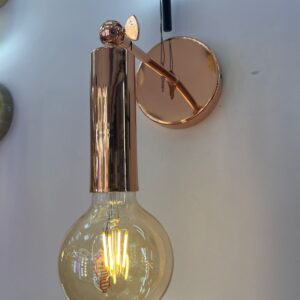 APLIQUE DE PARED ORO ROSA