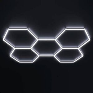 HEXAGONO 33CM LUZ BLANCA