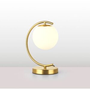 LAMPARA DE MESA MEDIA LUNA