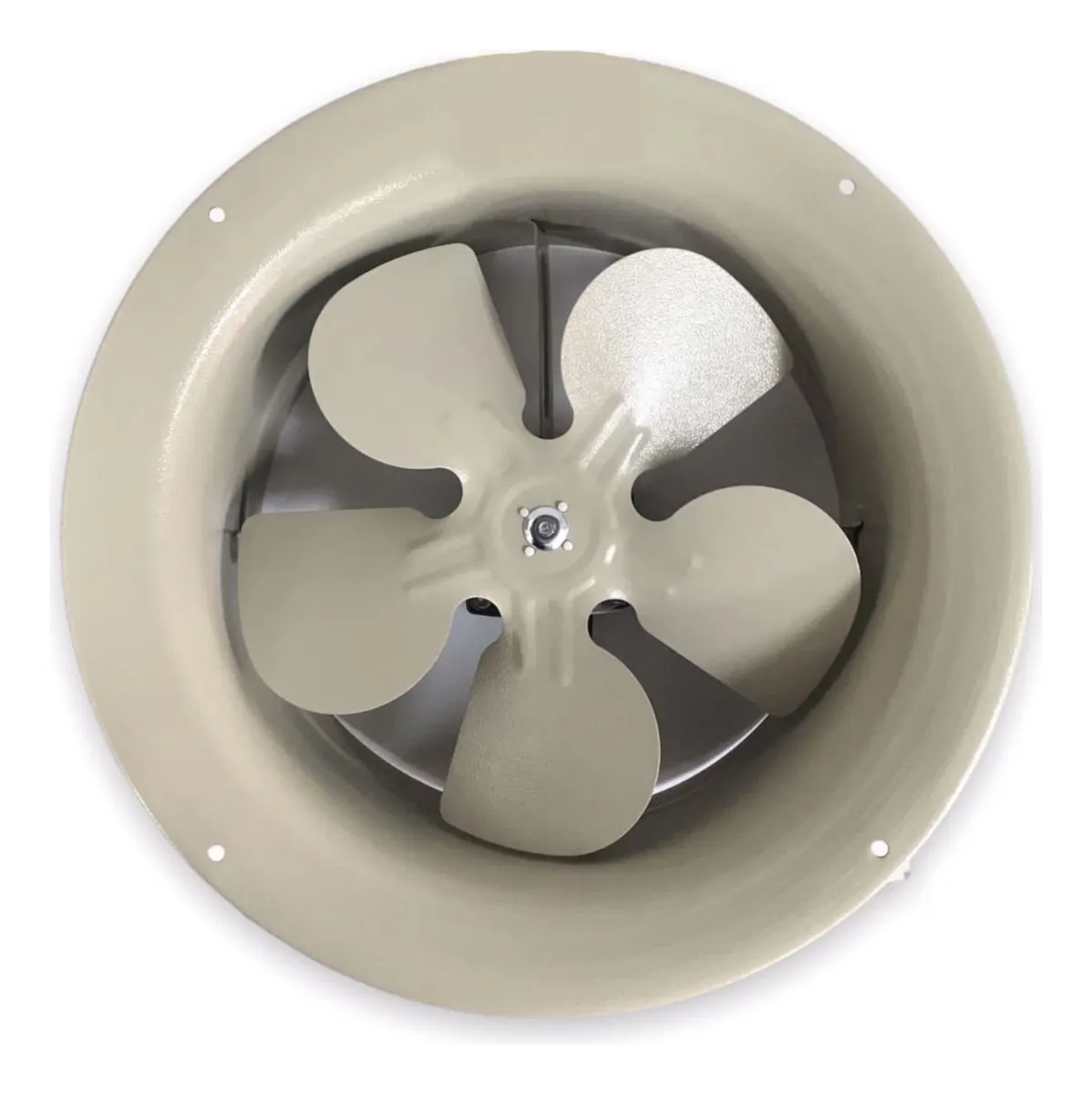 Extractor De Aire 10 Pulgadas Semi Industrial Aspa Metálica 110v Blanco - Image 2