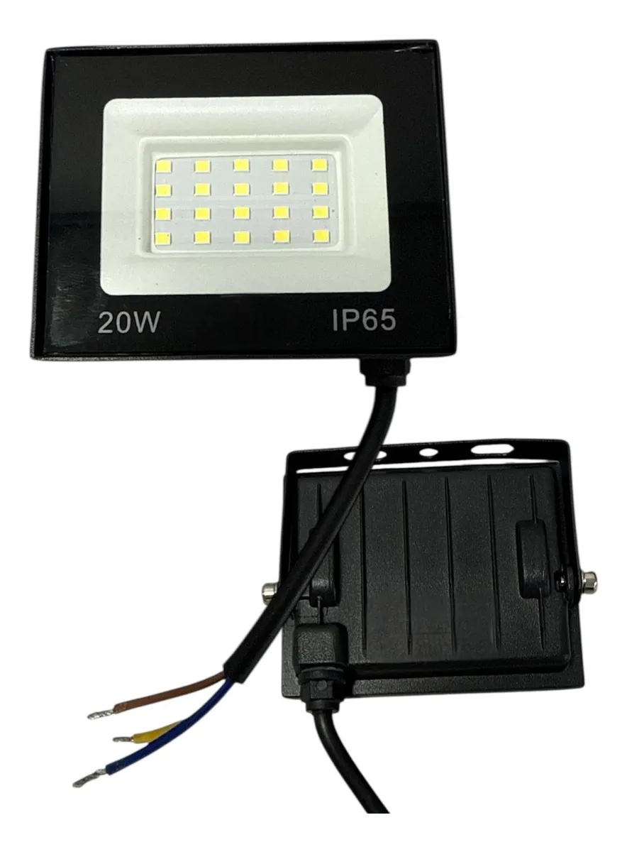 REFLECTOR LED 20W LUZ BLANCA ALTA POTENCIA - Image 2