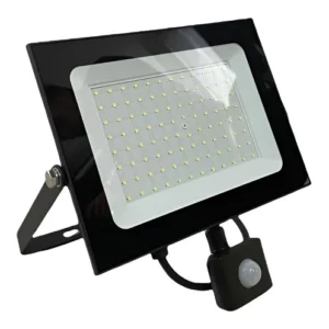 REFLECTOR LED 100W CON SENSOR LUZ BLANCA