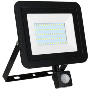 REFLECTOR LED 50W CON SENSOR LUZ BLANCA